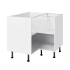 mode pas cher Castorama Caisson Bas D’angle De Cuisine GoodHome Caraway Blanc H. 72 Cm X L. 93 Cm 5