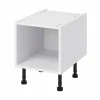 Castorama Caisson Bas De Cuisine GoodHome Caraway Blanc H. 51 Cm X L. 40 Cm en france 7