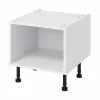 soldes de Noël Castorama Caisson Bas De Cuisine GoodHome Caraway Blanc H. 51 Cm X L. 50 Cm 5