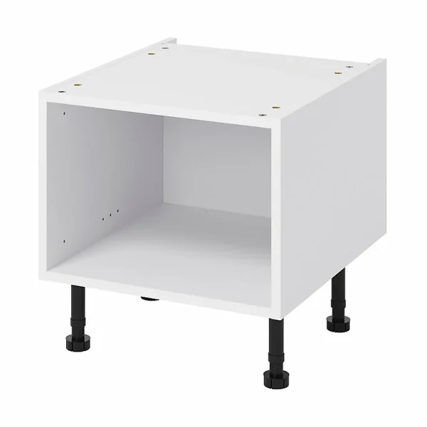 soldes de Noël Castorama Caisson Bas De Cuisine GoodHome Caraway Blanc H. 51 Cm X L. 50 Cm 1