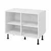 boutique paris Castorama Caisson Bas De Cuisine Surbaissé GoodHome Caraway Blanc H. 72.6 Cm X L. 90 Cm 7