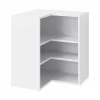 Castorama Caisson Haut D’angle De Cuisine 2 Portes GoodHome Caraway Blanc H. 72 Cm X L. 63 Cm Retour gratuit en magasin. 7