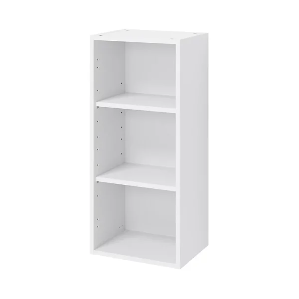 acheter Castorama Caisson Haut De Cuisine GoodHome Caraway Blanc H. 90 Cm X L. 40 Cm 1