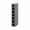 Castorama Caisson Range Bouteilles Haut GoodHome Caraway Gris H. 90 Cm X L. 15 Cm à prix très bas 5