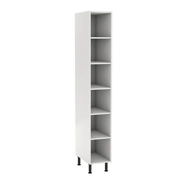 magasin en ligne france Castorama Colonne XL De Cuisine Pour électroménager GoodHome Blanc H. 234 X L. 30 Cm 1