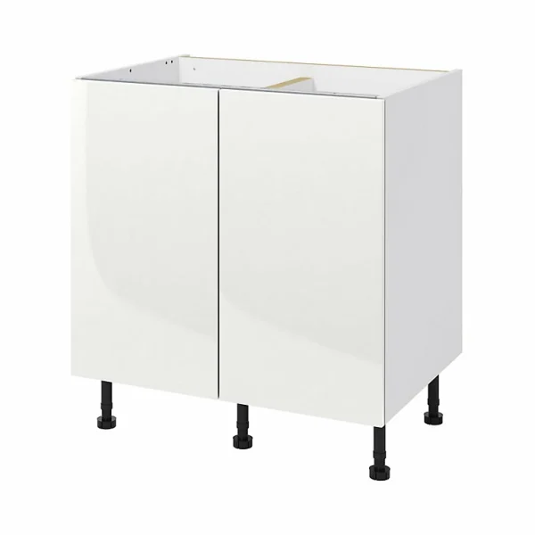 Castorama Meuble Bas De Cuisine GoodHome Stevia Blanc H. 72 Cm X L. 80 Cm boutique en ligne france 1
