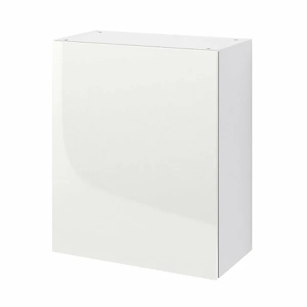 mode pas cher Castorama Meuble Haut De Cuisine GoodHome Stevia Blanc H. 72 Cm X L. 60 Cm 1
