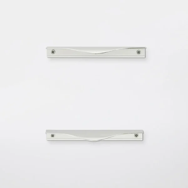 grande promotion Castorama Poignée De Meuble De Cuisine GoodHome Andali Argent 14.7, 2 Pièces 1