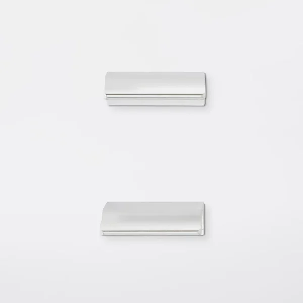 en france Castorama Poignée De Meuble De Cuisine GoodHome Andali Argent 4.7, 2 Pièces 1