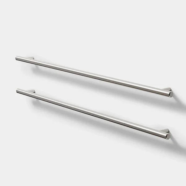 styles dernier cri Castorama Poignée De Meuble De Cuisine GoodHome Annatto Argent L. 51 Cm, 2 Pièces 1