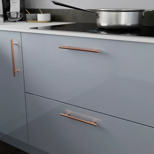 Castorama Poignée De Meuble De Cuisine GoodHome Annatto Effet Cuivre L. 22 Cm, 2 Pièces excellent qulity 1