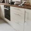 Castorama Poignée De Meuble De Cuisine GoodHome Annatto Effet Nickel L. 33,6 Cm, 2 Pièces magasin france 5