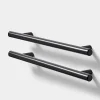 grossiste en ligne Castorama Poignée De Meuble De Cuisine GoodHome Annatto Noir L. 22 Cm, 2 Pièces 5