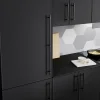 grande marque pas cher Castorama Poignée De Meuble De Cuisine GoodHome Dukkah Noir L. 70,5 Cm, 2 Pièces 7