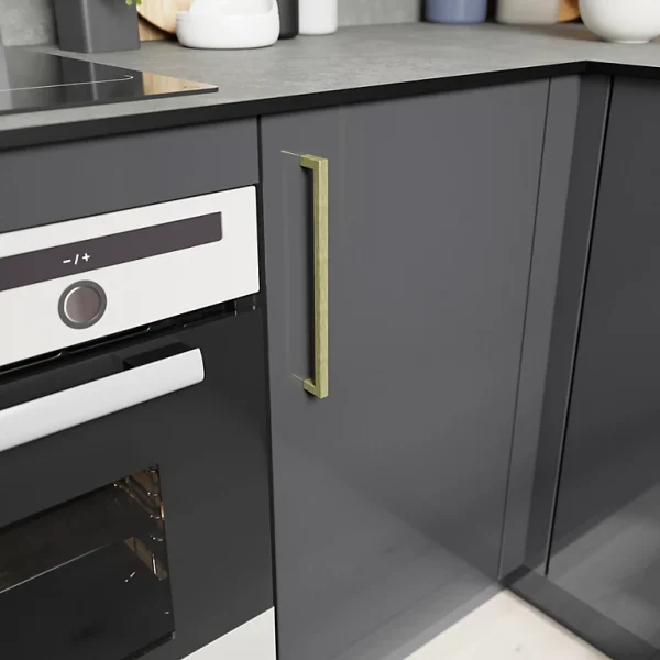 Castorama Poignée De Meuble De Cuisine GoodHome Golpar Effet Laiton L. 23,3 Cm, 2 Pièces grand choix 1