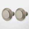 boutique en ligne france Castorama Poignée De Meuble De Cuisine GoodHome Nutmeg Argent L. 3.2 Cm, 2 Pièces 7